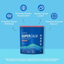 GWYNNE Mezcla De Bebidas En Polvo Supercalm Suplementos Frambuesa E ((20 unidades)1 Pack)
