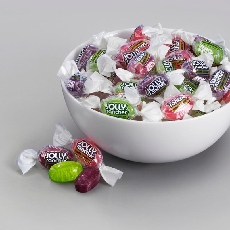 Zero Sugar JollyRanchers, 3.6 Ounce Bag (Pack of 12), Individually