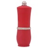 Black Red Color Rota-Table Lipstick Shaped Needle Storage Pin Cushion