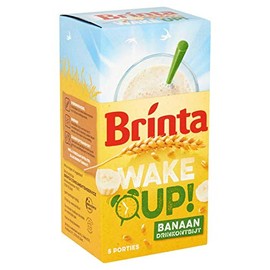 Brinta Breakfast Drink, Wake Up, Banana Drink, Breakfast, 5 x 22 g, Total Weight 110 g