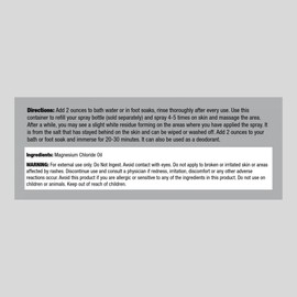 Piping Rock Pure Magnesium Oil | 64oz | Therapeutic Grade | Concentrated Magnesium | Paraben Free Odorless Formula | Vegetarian, Non-GMO, Gluten Free