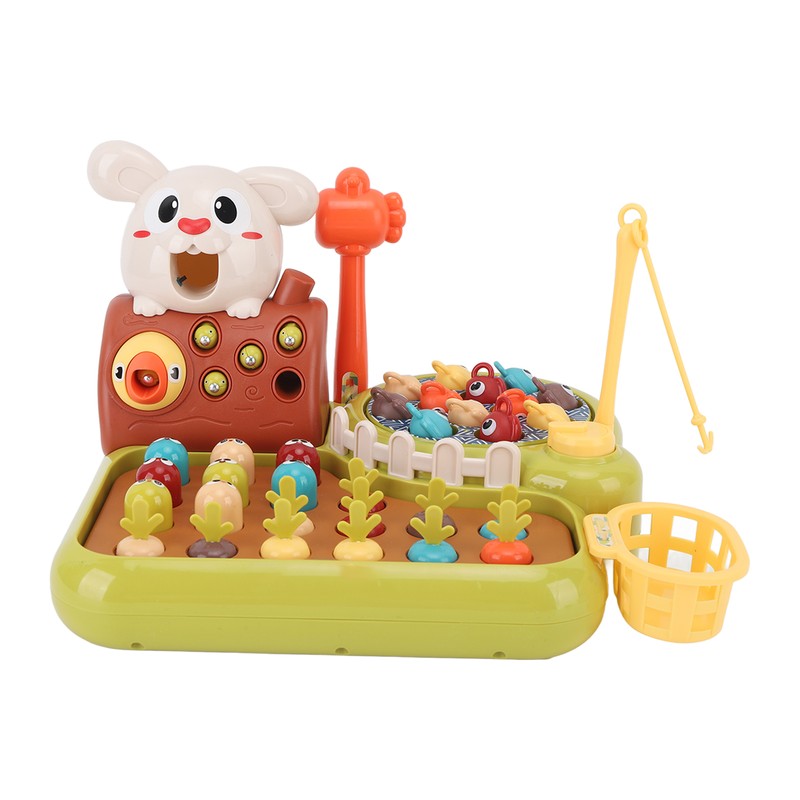 Whack Game 4 in 1 Multi Functional Toys Fishing Toy