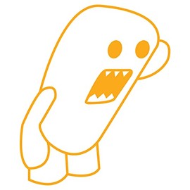 Japanese Style Character - 5" x 6" - Vinyl Decal Sticker Bumper JDM Japan Monster Cute