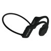 Crorowa The new second-generation bone conduction headphones waterproof, ENC noise concelling and Ear friendly,painless headset,lightweight,safety and portable earphone. (black)