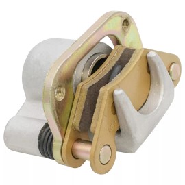 Caltric Front Left Brake Caliper W/ Pad For Polaris Trail Blazer 250 1991 1992 1993-2000