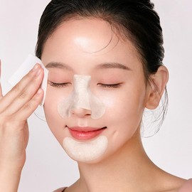 minkissy 200pcs Facial Patches Nose Chin Cleansing Strips Cotton Pad for Face Deep Cleansing Pore Strips Comfortable Face Pads Wide Application