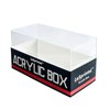LASPRINTAL Acrylic Box Only (w/Lid) Contain Top Loaders for Cards