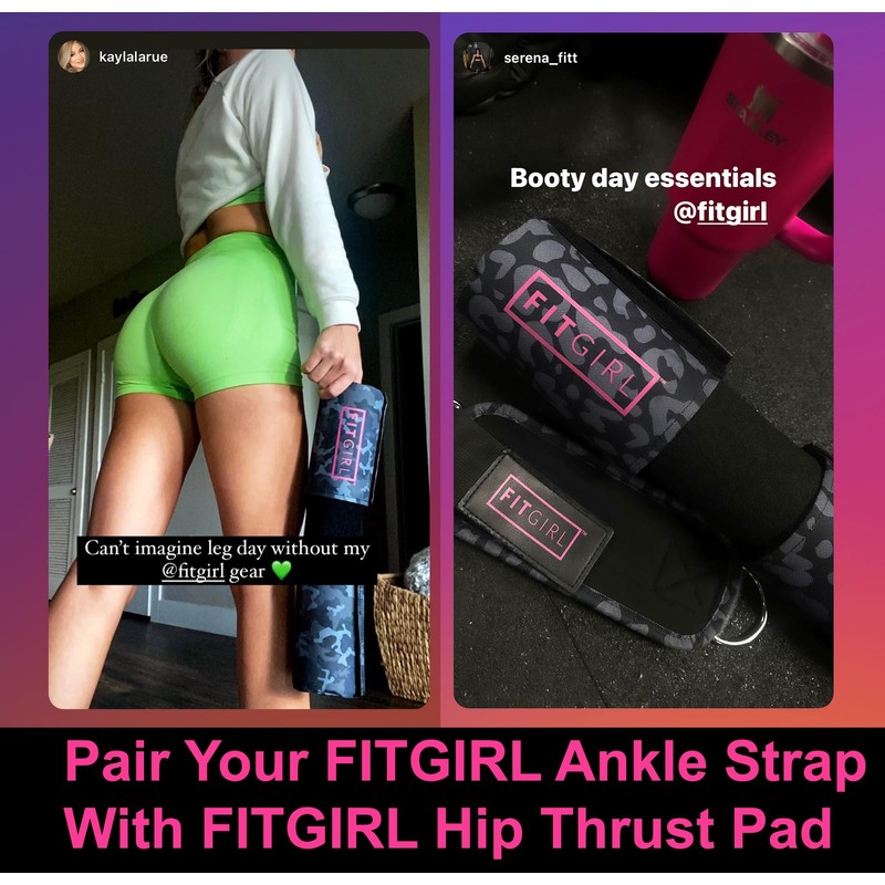 FITGIRL - Ankle Strap for Cable Machines and Resistance Bands,