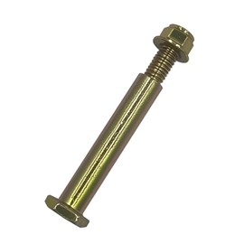 2 Pack 193406 New Replacement Deck Wheel Bolts with Lock Nuts for Cub Cadet Craftsman Husqvarna Replaces 193406 137644 532137644 184219 532193406 738-3056 938-3056 73930600