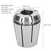 Spring Chuck Milling Drill Collet High Accuracy Industrial Supplies ERG32‑14