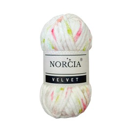 Hilo de terciopelo suave de chenilla para ganchillo súper voluminoso, 100 g (74.3 yardas) para tejer hilo de Amigurumi para tejer manualidades de ganchillo