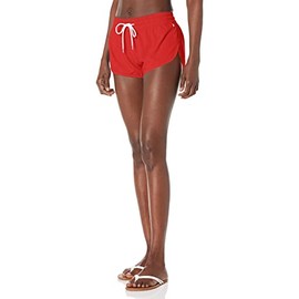 Hurley Women's Standard Boardshort Bottom, Red Pepper, X-Large