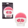 PELEG DESIGN Brain Drain White Skull Sponge Holder for Kitchen,