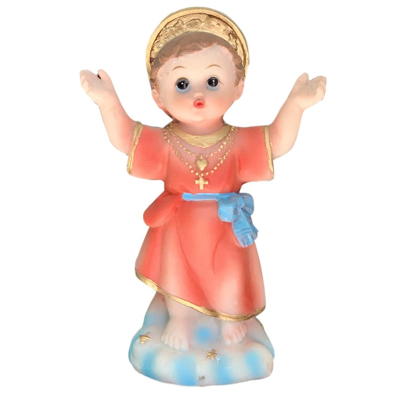 >Divino Nino Jesus 3.5" Tall Statue Divine Child (Colombia) Lot
