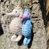 Vivid Arts - Seahorse Hanging Ornament - Indoor Outdoor (2,