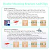 LED Strip Light Self-Adhesive Mounting Brackets and Clips,LED Strip Light