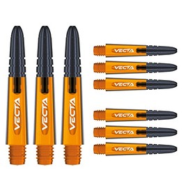 WINMAU Vecta Dart Shafts - 3 Sets Per Pack (9 Shafts Total)