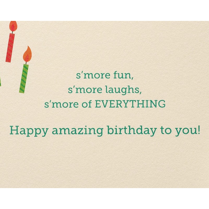 Papyrus Birthday Card (S'more Fun)