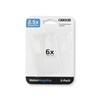 Carson 2.5x Power Credit Card Size Magnifiers (WM-01) with 6x