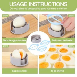 90 Deviled Egg Containers with Lid (Set 3),Plastic Deviled Egg Tray Carrier with Handl Injector Piping Tool,Clear Storage Deviled Egg Platter Holder for Refrigerator Party Picnic Party Events Serving