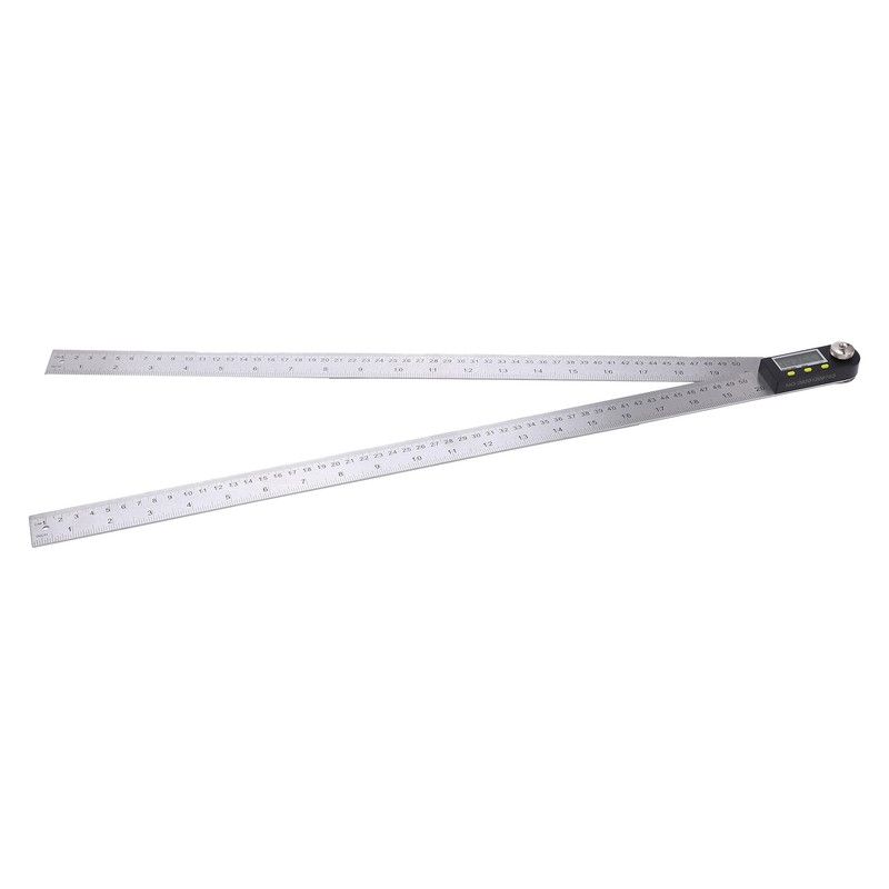 0‑500mm Digital Angle Finder Ruler 0‑360° LCD Protractor Angle Gauge