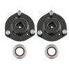 TRQ Front Upper Strut Mounts with Bearings Pair 2 Piece