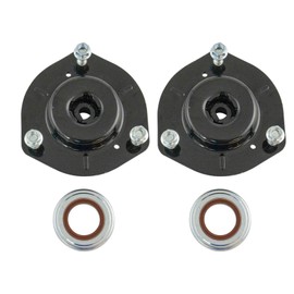 TRQ Front Upper Strut Mounts with Bearings Pair 2 Piece Set for 2006-2012 Toyota Avalon / 2007-2011 Toyota Camry / 2007-2012 Lexus ES350 / 2008-2013 Toyota Highlander / 2009-2015 Toyota Venza