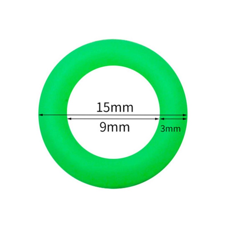 BESPORTBLE Pack of 100 Tent Stakes Ring Plastic Lights Peg