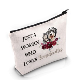 PYOUL Kosmetiktasche für Bernedoodle, Geschenk für Damen, liebt Bernedoodles, Geschenk für Mütter, Bernedoodles Tasche