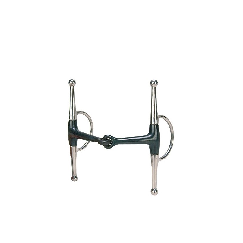 Korsteel Sweet Iron Full Cheek Eggbutt Snaffle 5 1/2"