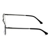 V.W.E. Men Full Titanium Large Wide Reading Glasses - Clear