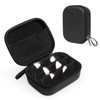 Bukere Travel Sunglasses Organizer Case, PU Leather Adjustable Slots for