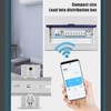 Interruptor de Medidor de Potencia Inteligente WiFi, Disyuntor de Energía