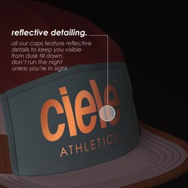 Ciele Athletics GOCap - Premium Washable Moisture Wicking Hat with Sun Protection, 5-Panel Knit Running Hat - StarlightBlue LightPink