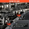 THINKWORK 16pcs Screw Extractor, Spiral Bolt Extractor Kit, Easy Out