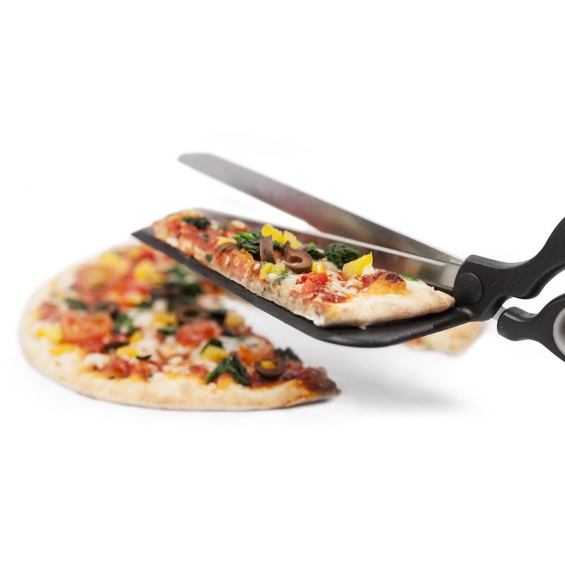 Sagaform SA5016442 Pizza Scissor, Stainless Steel, Black
