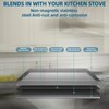 zsttion Stainless Steel Backsplash ，24 x 30Inch Range Hood Stove
