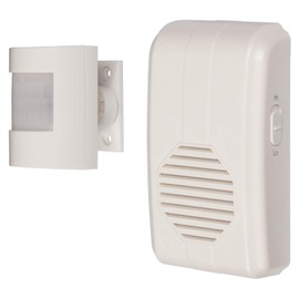 Safety Technology International, Inc. STI-3610 Wireless Motion-Activated Chime with Receiver 500' Range, Selectable Detection Zone 20' - 42'