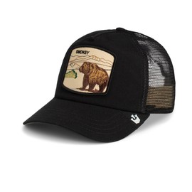 Goorin Bros. Park Range Collection Trucker Hat for Men and Women, Black (Camp Crasher), One Size