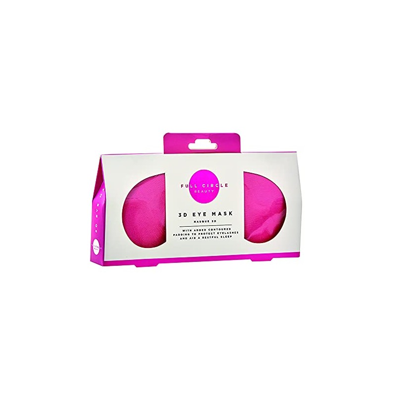 Full Circle Beauty Hot Pink Lash Protect 3D Eye Mask