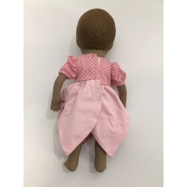 Treexies Mia or Ella Doll All natural rubber doll w/ Dress /Bottoms gift dolls - Brown