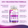 Collagen Peptides for Women & Men,Type I, II, III, V,