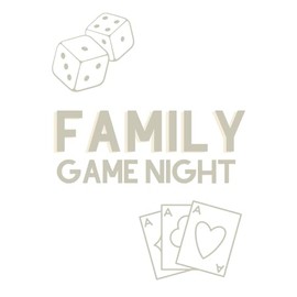 Family Game Night Score Book