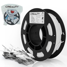 2023 Creality oficial de alta velocidad PLA de 1,75 mm, filamento de impresora 3D 200G de alto flujo para impresión rápida de 600 mm/s, 200 G PLA blanco para K1 Max y la mayoría de impresoras 3D FDM