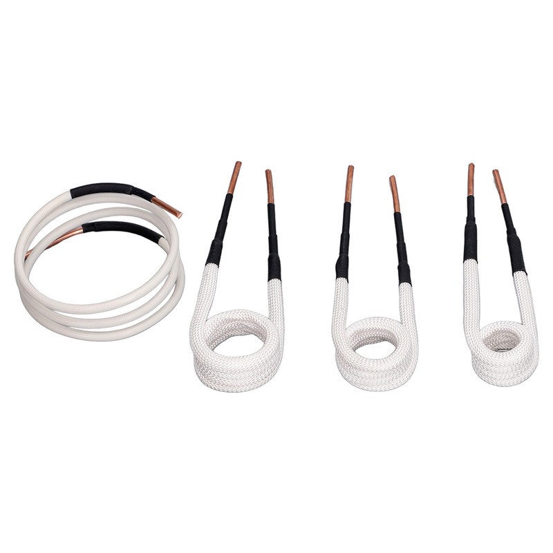 4PCS Induction Heater Coils 3.0mm Brass Core Electric Heat Induction