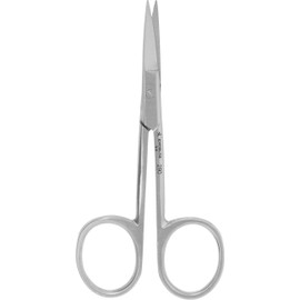 Excelta - 290 - Scissor - Medium Fine Blade - Straight - Two Star - SS, 1" (25mm), 0.4" Height, 0.24" Wide, 3.75" Length