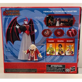 Hasbro Dungeons & Dragons Cartoon Classics Scale Dungeon Master & Venger Action Figures