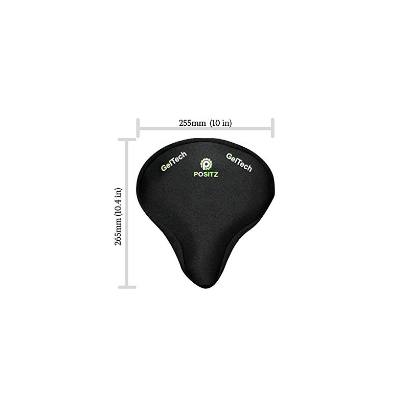 Positz Extra Gel Tech - Funda de silicona para sillín