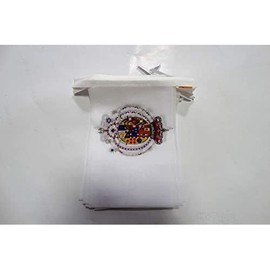 AZ FLAG - Kingdom of the Two Sicilies 1816 Bunting Flag - 20 Ft Garland with 20 Small Former sicilian Flags 8'' x 6'' - 100% Polyester String Pennant - 6 meters