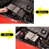 autotrim000 For Corvette C6 2005-13 2 Pc Stainless FUSE BOX